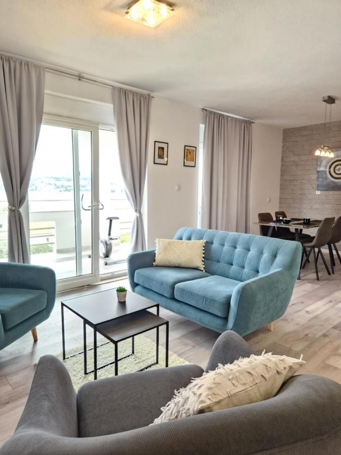 Luxury Apartments Silva With Sea View Okrug Gornji Eksteriør billede