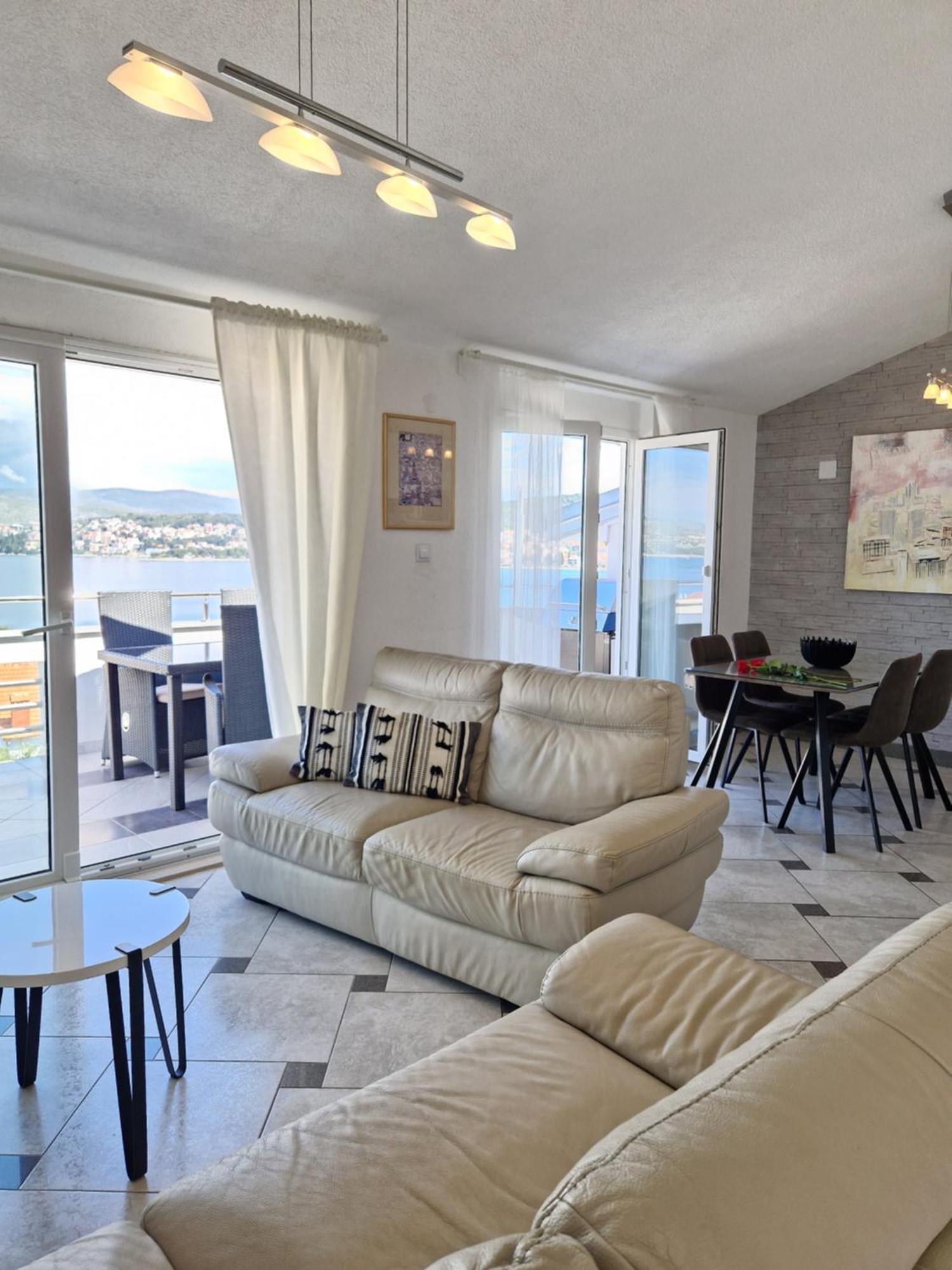 Luxury Apartments Silva With Sea View Okrug Gornji Værelse billede